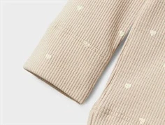 Lil Atelier gray morn heart top